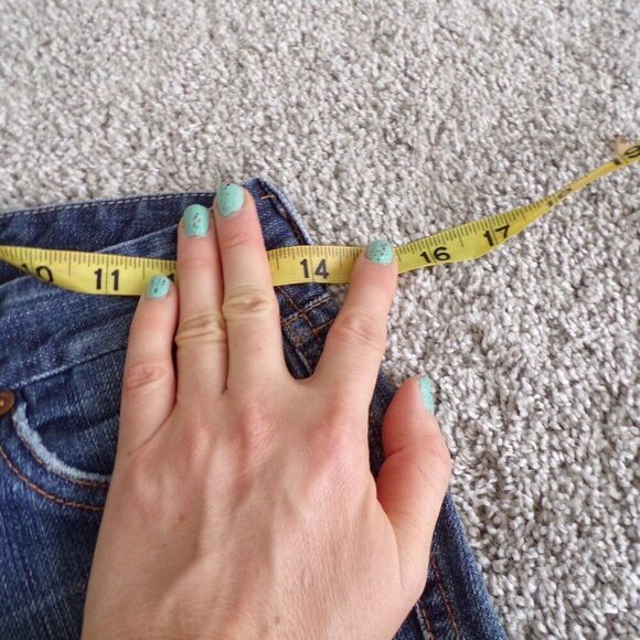 7 for all mankind flare bootcut jeans 27 - Picture 11 of 15